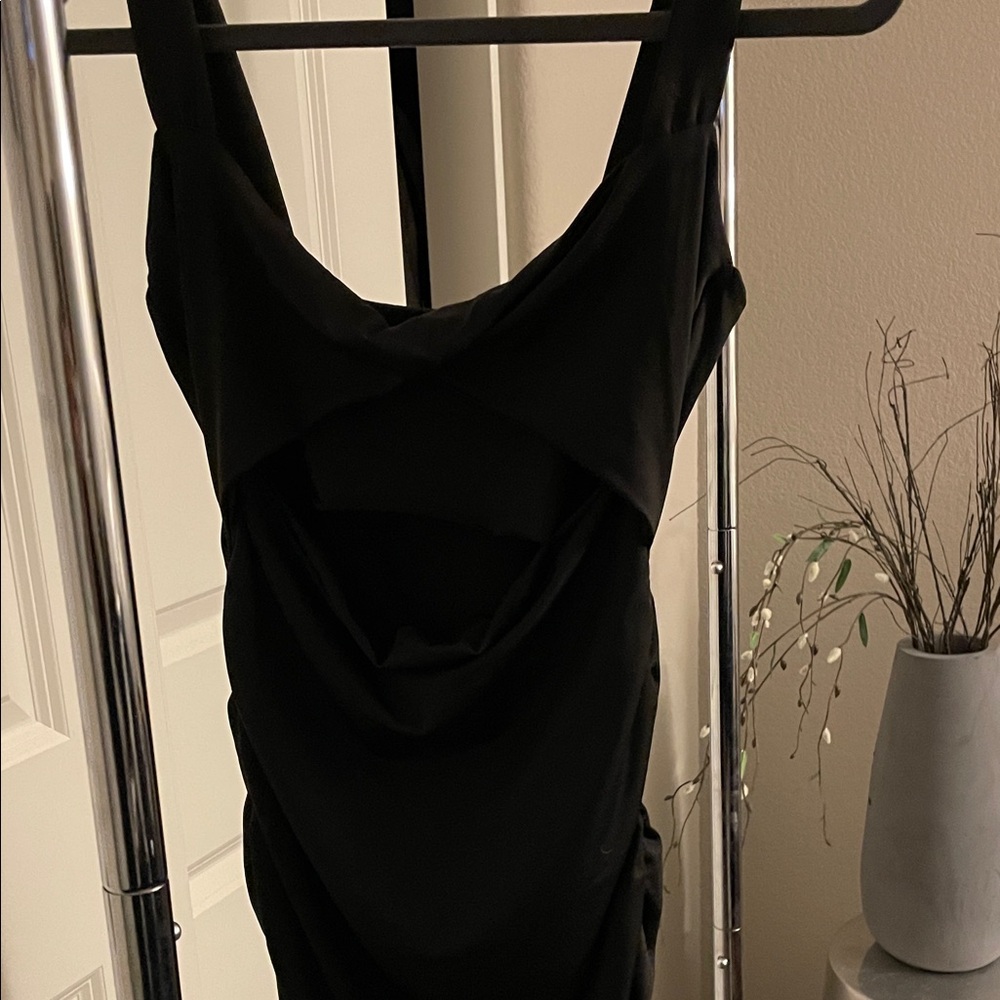 SHEIN Black Mini Dress